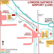 Gatwick Train Station Map Accesrail | Your Gateway To Air-Rail